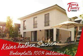 Keine halben Sachen... Bodenplatte 100 % enthalten
