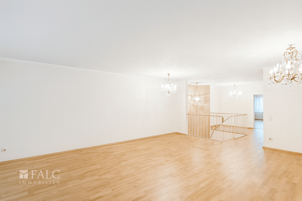 Wohnzimmer - Leer geräumt mit KI