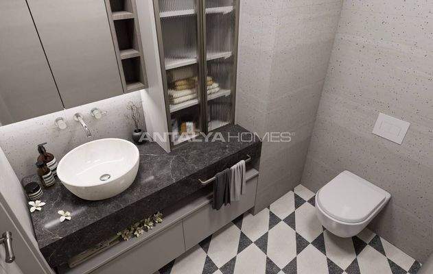 Stylish Apartments in a Complex with Pool in Antalya Konyaaltı