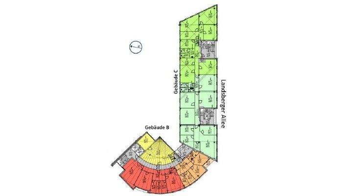 Grundriss Gebäude BC