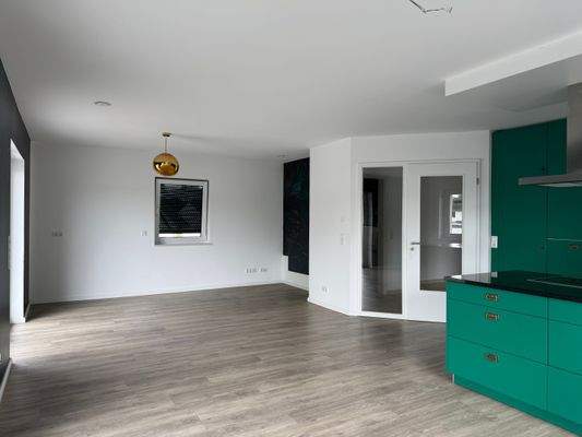 Wohnzimmer/ Küchenbereich 