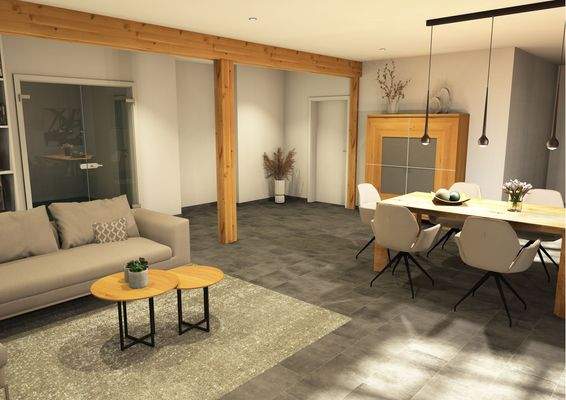 Wohn-/Esszimmer (Planung)