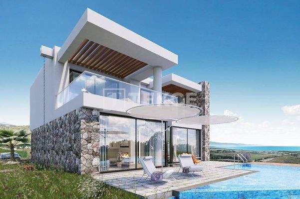Detached Villas with Seafront Location in North Cyprus Girne