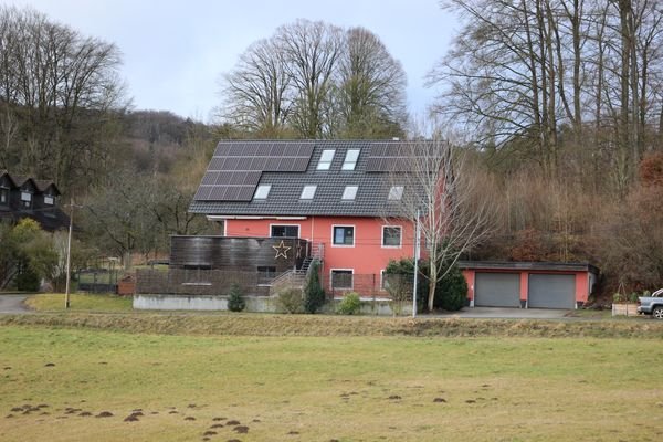 Blick zum Haus
