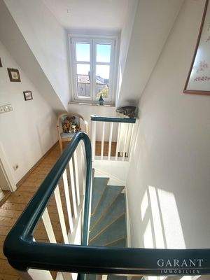 Blick vom DG in den Treppenbereich