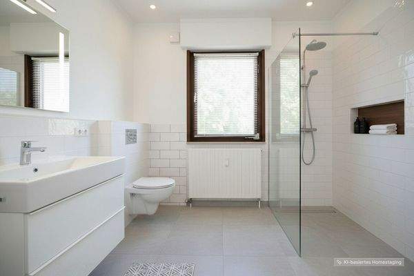 Badezimmer OG visualisiert