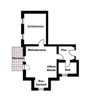 Grundriss Wohnung 2