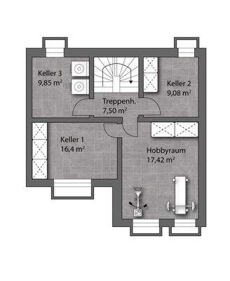 Grundriss von GP Keller