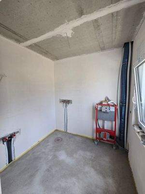 Baufortschritt Bad EG links DHH links