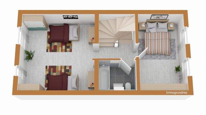 Grundriss Obergeschoss