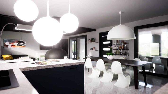 neue luxuriöse Villa auf einer Etage in Lignano Riviera