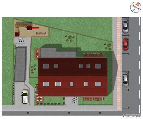 Schematischer Lageplan