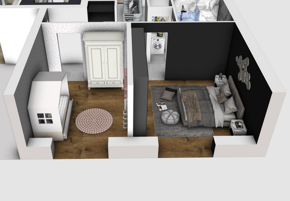 Schlafzimmer+Kinderzimmer