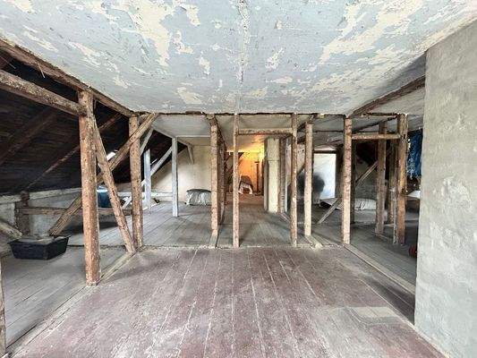 nicht ausgebautes Dachgeschoss