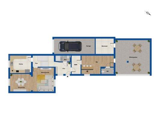 Grundriss Erdgeschoss