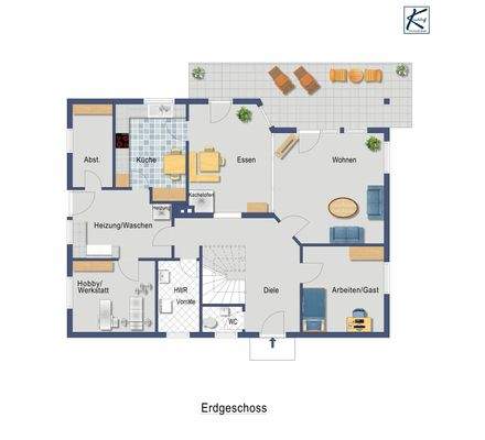 Grundriss Erdgeschoss