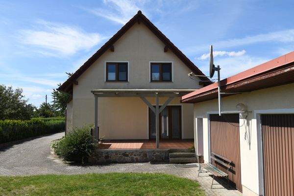 Rückansicht des Hauses