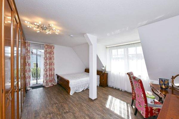 zweites Schlafzimmer im Obergeschoss