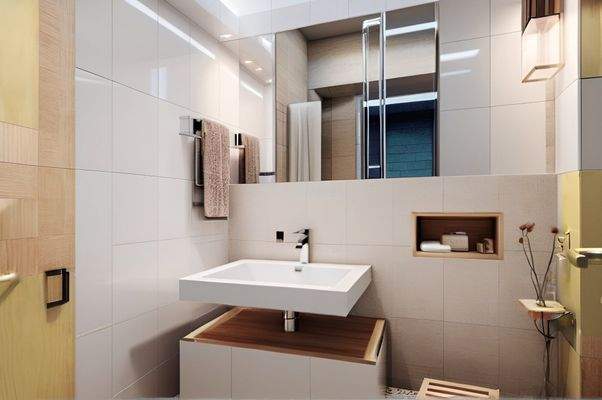 2. Badezimmer Homestaging