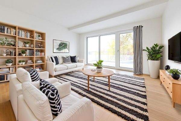 virtuell Staging Wohnraum