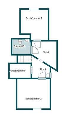 Grundriss Skizze 1.OG