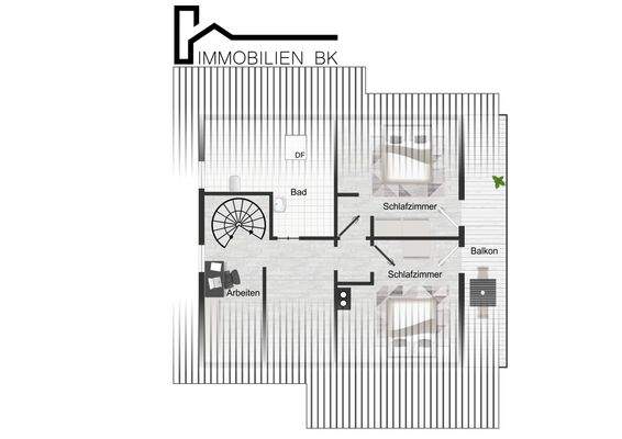 Grundriss Dachgeschoss