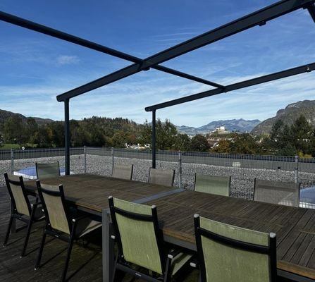 Dachterrasse mit Festungsblick