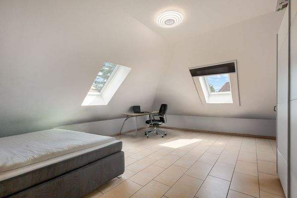 Zimmer im Dachgeschoss
