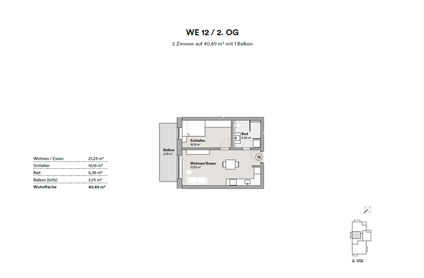 Grundriss WHG Nr. 12