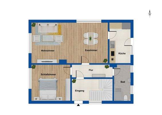 Grundriss Erdgeschoss