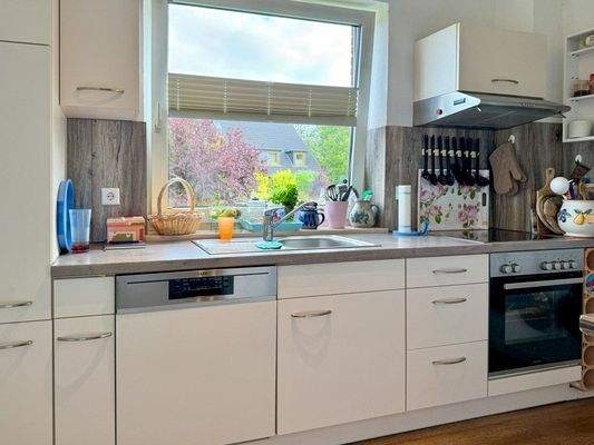 Küche mit EInbauküche