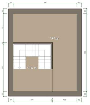 Grundriss Keller/Abstellraum