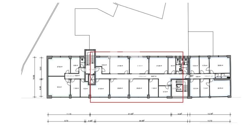 2. Obergeschoss mit ca. 170 m²
