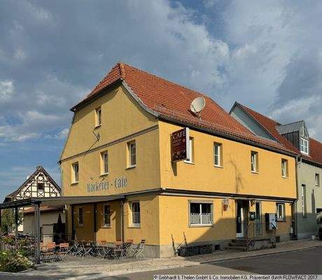 Biergarten und Gaststätte