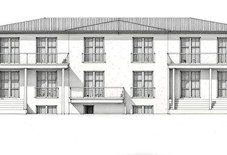 Gebäudeansicht - Planungsvariante