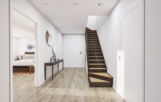 Einrichtungsbeispiel Flur obere Wohnung