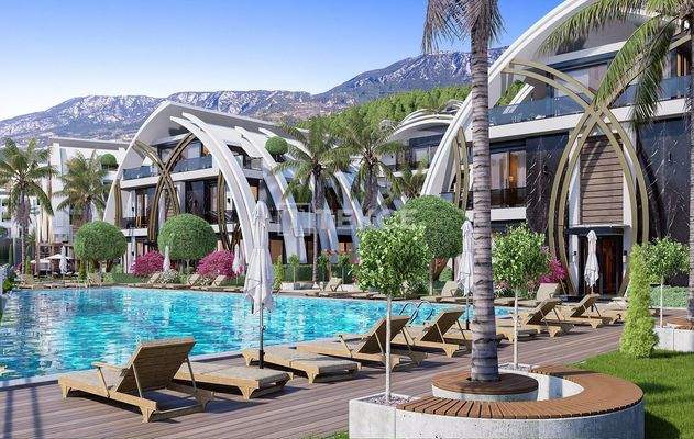 Elegant Flats in a Hotel Concept Project in Alanya
