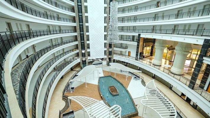 Property in a Complex with Private Beach Access in Antalya Kundu