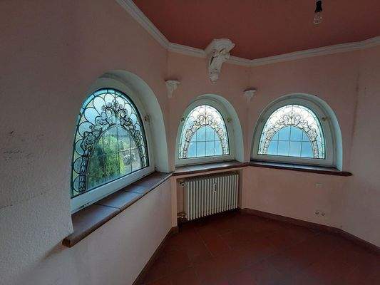 Erkerbereich Schlafzimmer