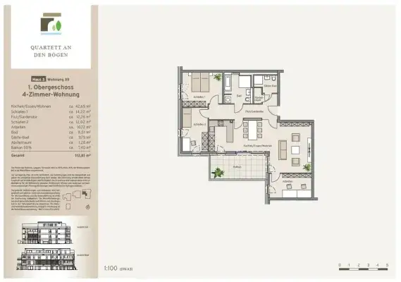 Haus - Wohnung 39 - Kaufpreis 559.900 €