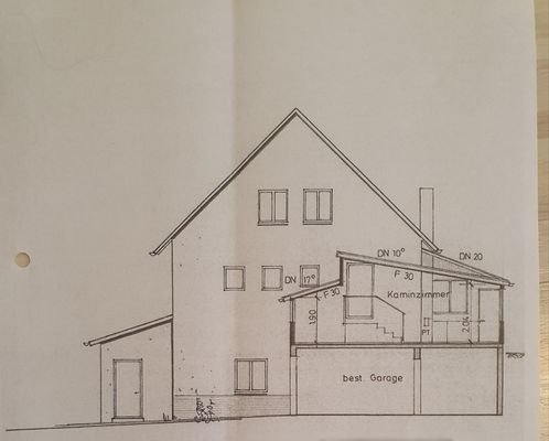 Seitenansicht Anbau
