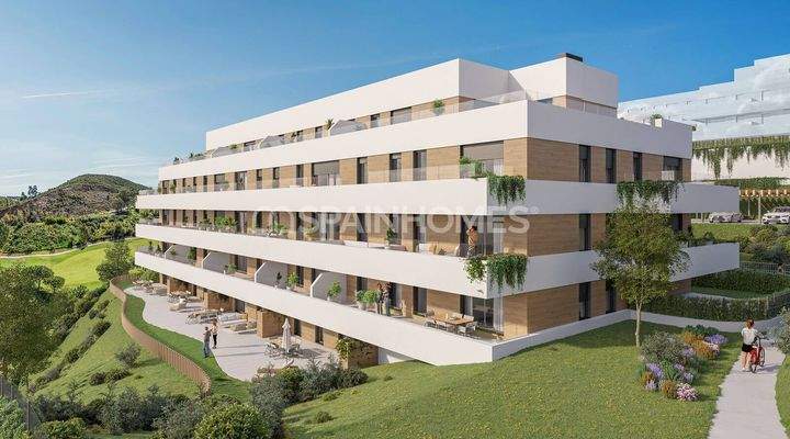 Golf Apartments in a Complex with Pool in Mijas Malaga