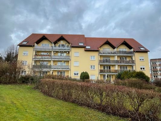 Rückansicht des Gebäudes