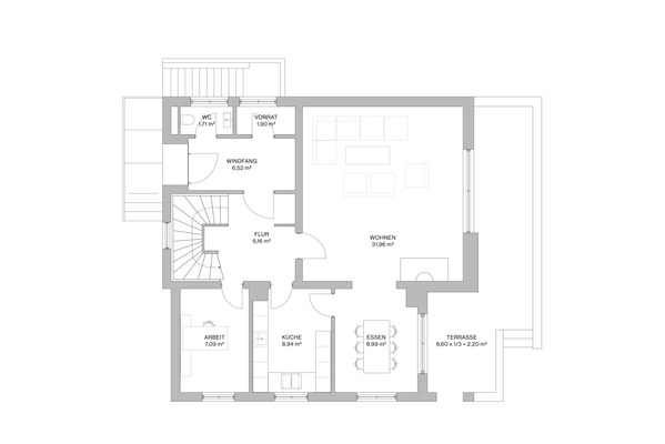 Grundriss Erdgeschoss