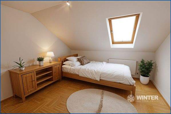 Schlafzimmer - Einrichtungsvorschlag KI