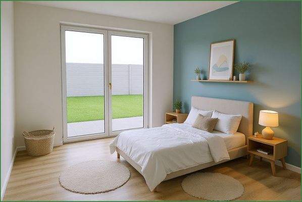 Zimmer hinten visuell-KI generiert