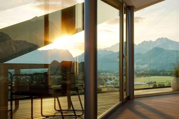 Traumblick in die Berge - Visualisierung