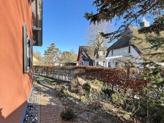 seitlicher Blickwinkel