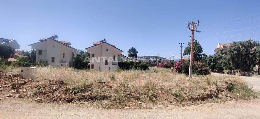 Partial Sea View Zoned Land in Fethiye Oludeniz