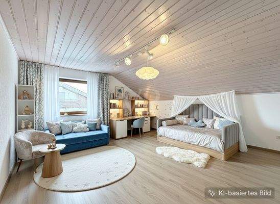 Zimmer OG KI möbliert